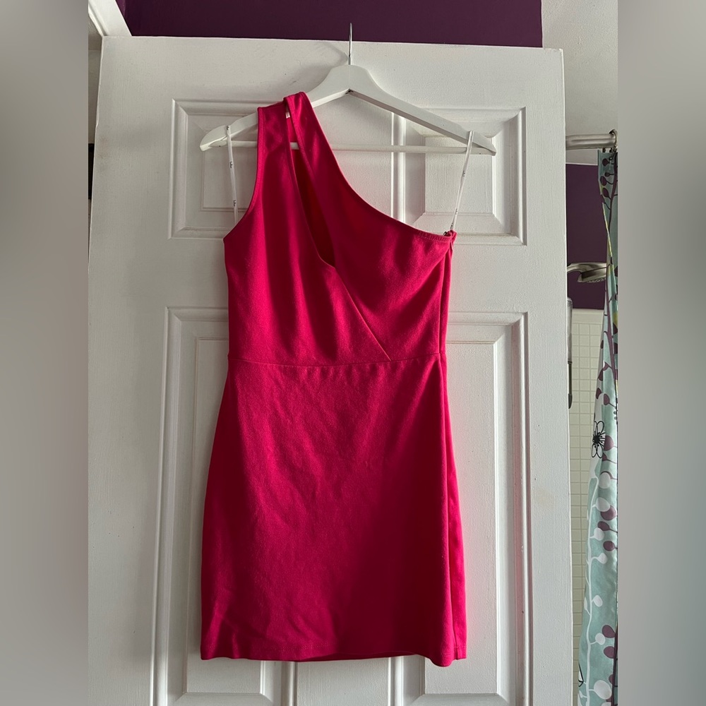 Lulus pink mini dress